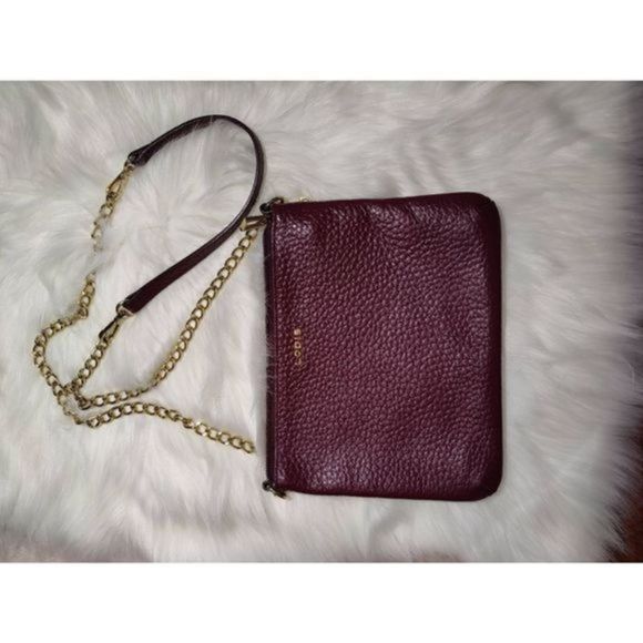Lodis Leather Crossbody With Chain Strap - Picture 1 of 6